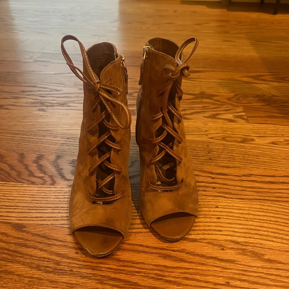 Sam Edelman Brown Suede Boots